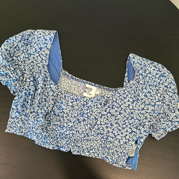 PRINCESS POLLY BLUE FLORAL SKIRT SET - Picture 3 of 4